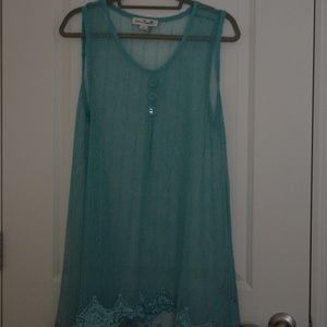 Simply Noelle Mesh Tunic XL